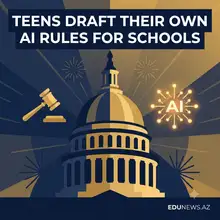 With No Federal AI Rules for Schools, 98 Teens Draft Their Own — in a Mock US Senate
