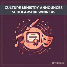 Winners of Culture Ministry's Scholarship Program Announced