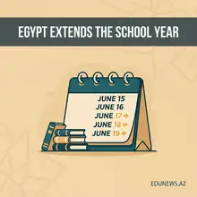Egypt Extends the School Year