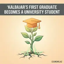 Kalbajar's First Graduate Since Liberation Becomes a University Student