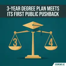 The 3-Year Bachelor's Debate Gets Its First Public Pushback: "Some Specialties Should Stay Four Years"