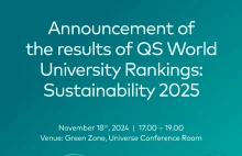 COP29 çərçivəsində “Dünyanın ən yaxşı universitetlərinin reytinq siyahısı: dayanıqlılıq 2025”in nəticələri elan ediləcək