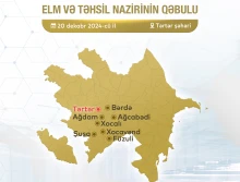 Elm və təhsil naziri Tərtərdə vətəndaşları qəbul edəcək