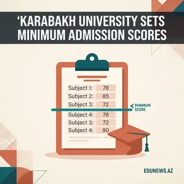 Karabakh University Announces Minimum Admission Scores for Bachelor's Programs