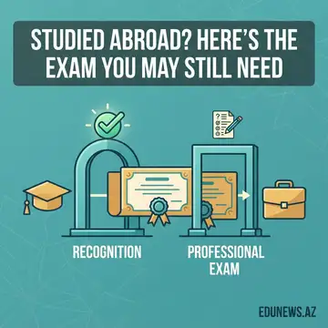 Studied Abroad? Here's the Exam You Might Not Know You Need to Take Before You Can Legally Work in Azerbaijan