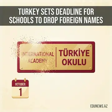 Turkey Gives Private Schools Until October 1 to Drop Foreign Names