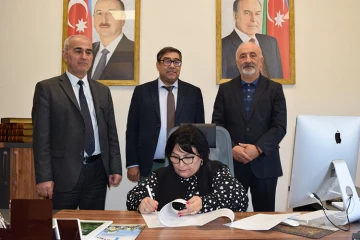 Botanika İnstitutu ilə Tumen Dövlət Universiteti arasında memorandum imzalanıb