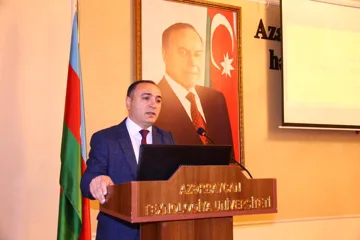 EATDA tərəfindən ATU-da elm və ali təhsil ictimaiyyətinə açıq infosessiya keçirilib