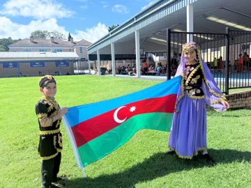 Avstraliyada azərbaycanlı məktəblilər ölkəmizin mədəniyyətini tanıdıblar