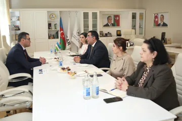 Özbəkistanın Turan Beynəlxalq Universitetinin rektoru BANM-də olub