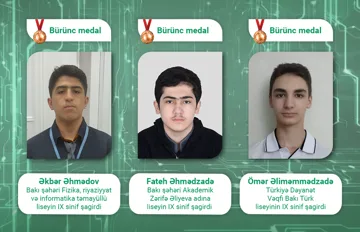 Məktəblilərimiz Yeniyetmələrin Avropa İnformatika Olimpiadasında uğurla çıxış ediblər