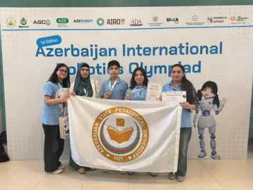 ADPU komandası ilk dəfə keçirilən Azərbaycan Beynəlxalq Robot Olimpiadasında qalib olub