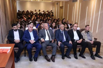 AzMİU-da "Orta Dəhliz” mövzusunda elmi-praktik təlim və kitab təqdimatı keçirilib.