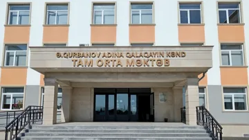 Sabirabadın Qalaqayın kəndində yeni məktəb binasının tikintisi başa çatıb