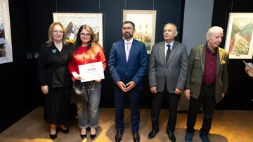 Gənc rəssamların Qarabağa həsr olunan əsərlərindən ibarət sərgi açılıb