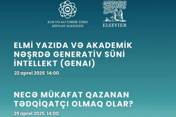 Tədqiqatçılar üçün təşkil olunan vebinarlar davam edir  Bütün xəbərlər