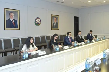 Nazir müavini Mərakeş Krallığı Parlamentinin Nümayəndələr Palatasının heyəti ilə görüşüb