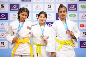 Naxçıvanlı cüdoçu qızıl medal qazanıb