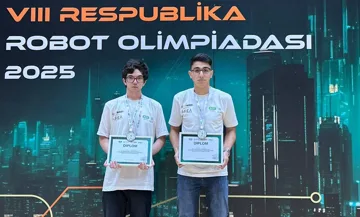 BANM komandası robot olimpiadasında uğur qazanıb