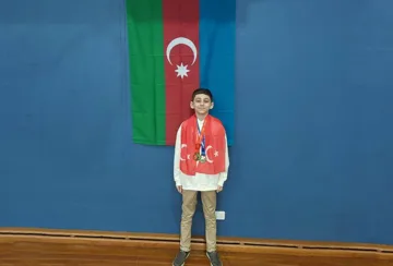Şəhid övladı beynəlxalq olimpiadada birinci oldu