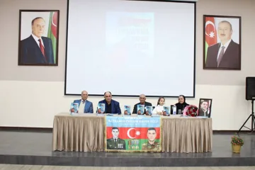 Qəbələdə “Coşqunun zəfər yolu” kitabının təqdimatı keçirilib