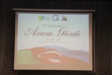 Mingəçevir Dövlət Universitetində 27 Sentyabr – Anım Gününə həsr olunmuş ədəbi-bədii tədbir keçirilib
