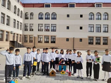 Şuşa məktəblilərindən maraqlı addım