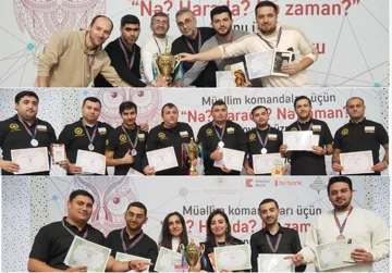 “Bir sual bizi çempionluqdan kənar edə bilərdi” – Qaliblərlə söhbət