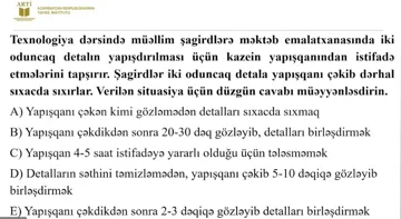 Texnologiya üzrə sertifikasiya test nümunələri təqdim edilib – FOTOLAR