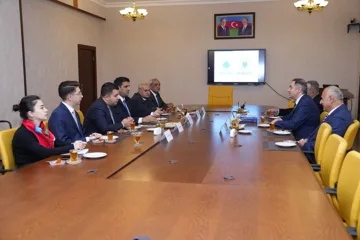 NDU ilə Hüquq və İnsan Haqları İnstitutu arasında görüş keçirilib
