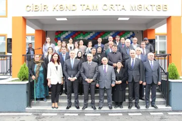 Qusarın Cibir kəndində yeni məktəb binası istifadəyə verilib