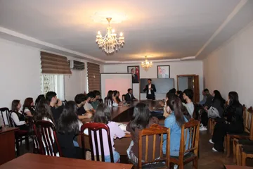 MDU-da startapçı tələbələrlə görüş keçirilib