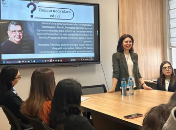 AzMİU-da “Uğura doğru: Semestrə Güclü Başlanğıc” adlı tədbir keçirilib