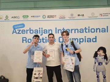 BMU tələbələri “AIRO 2025”də I yeri qazanıblar