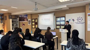 Aktau universitetində Xocalı həqiqətlərindən danışılıb