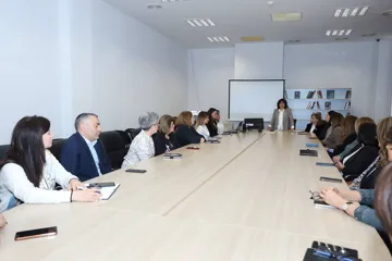 AMEA Azad Həmkarlar İttifaqı MEK əməkdaşları ilə görüş keçirib