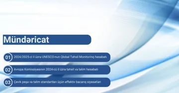 Beynəlxalq Təhsil İcmalı Dekabr 2024