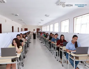 Tərbiyəçi-müəllimlərin işə qəbulu üzrə imtahan keçirilib