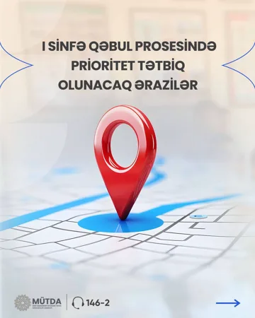 Uşaqların birinci sinfə qəbulunda yenilik tətbiq edilir