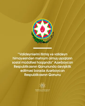 Bu şəxslərin də təhsil haqqı xərcləri dövlət hesabına qarşılanacaq