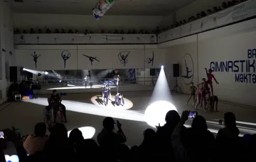 Gimnastika məktəbində "Elf diyarı" adlı tədbir keçirilib