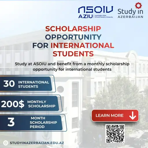 Scholarship Opportunity for International Students!
