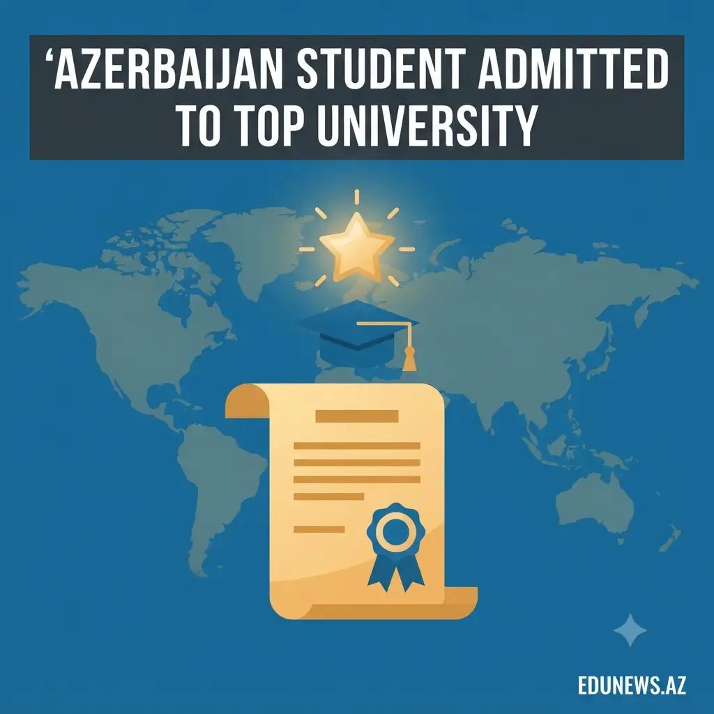 Young Azerbaijani Admitted to World-Renowned University