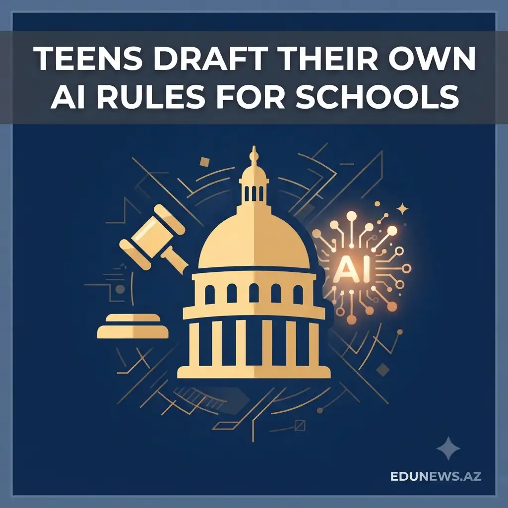 With No Federal AI Rules for Schools, 98 Teens Draft Their Own — in a Mock US Senate