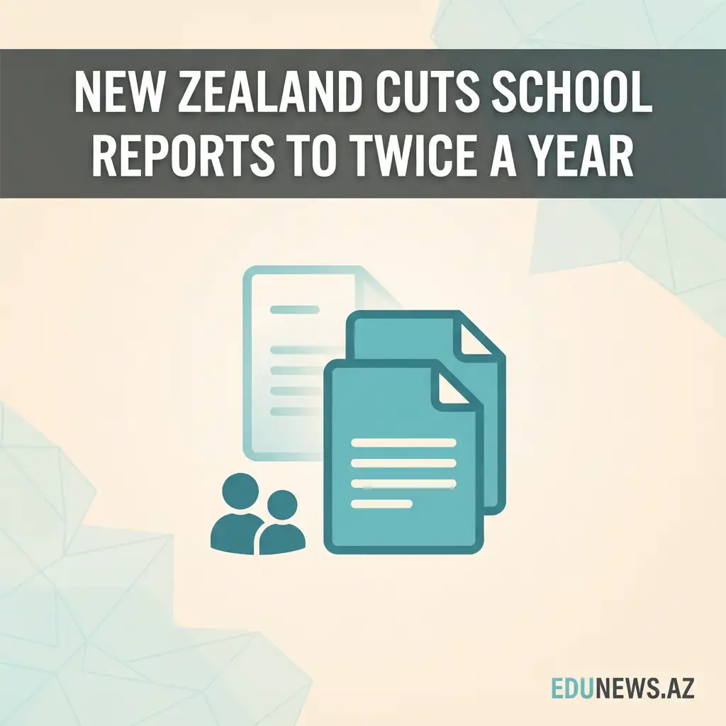 New Zealand Cuts Parent Report Cards From Three a Year to Two