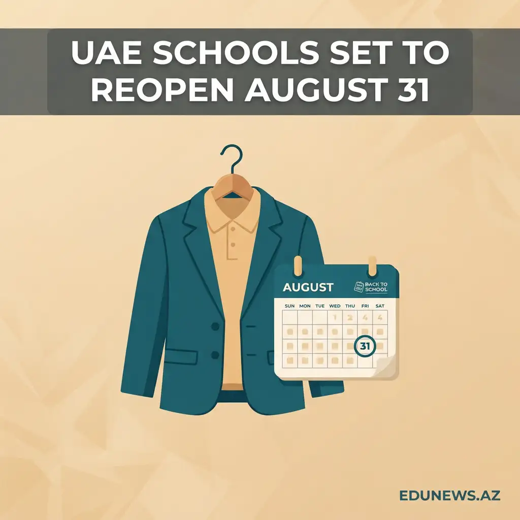 UAE Schools Set to Reopen August 31 as Ministry Finalizes Uniform Guide