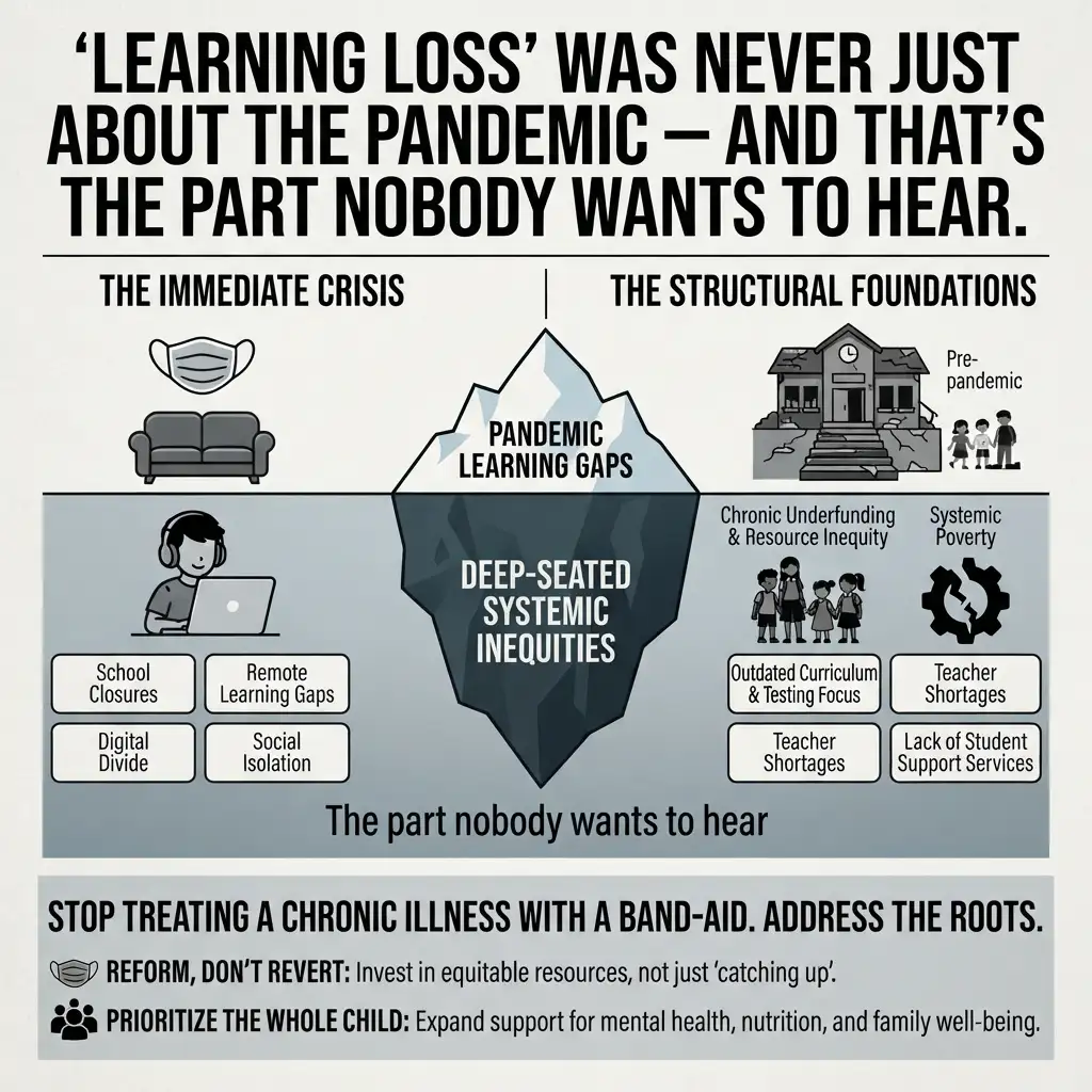 "Learning Loss" Was Never Just About the Pandemic — And That's the Part Nobody Wants to Hear