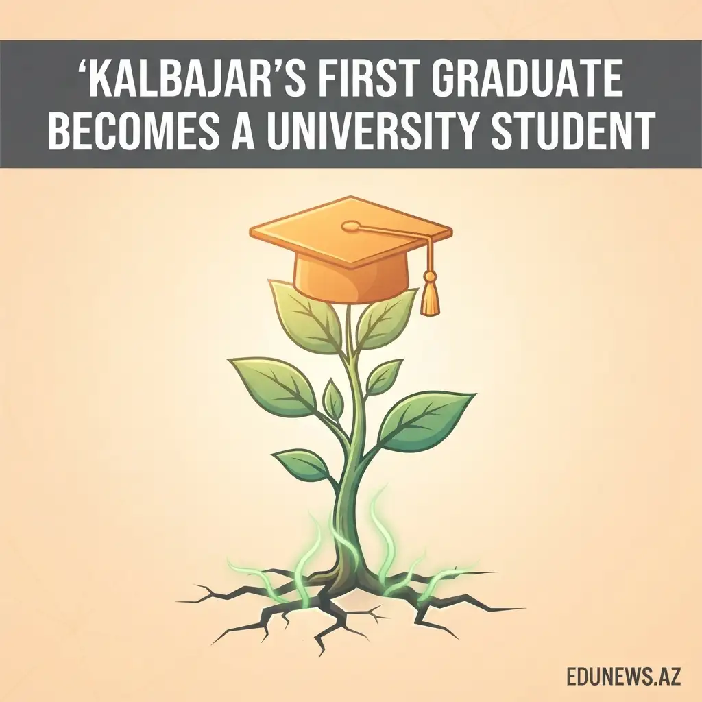 Kalbajar's First Graduate Since Liberation Becomes a University Student