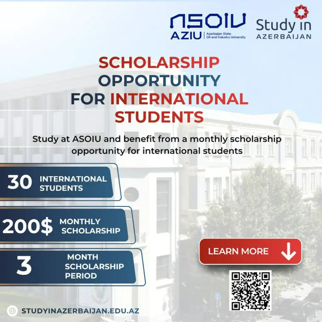 Scholarship Opportunity for International Students!