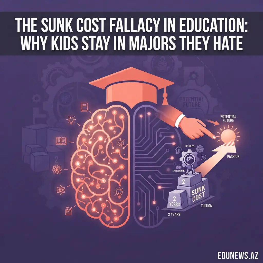 The Sunk Cost Fallacy in Education: Why Kids Stay in Majors They Hate